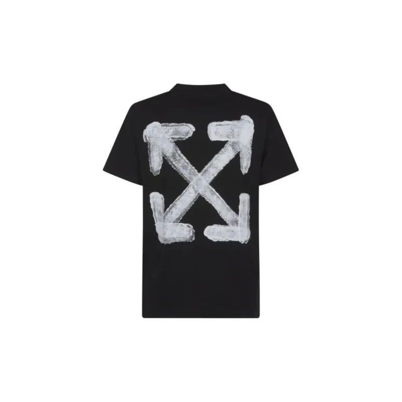 OFF WHITE Spray Arrow Crewneck T Shirt-1