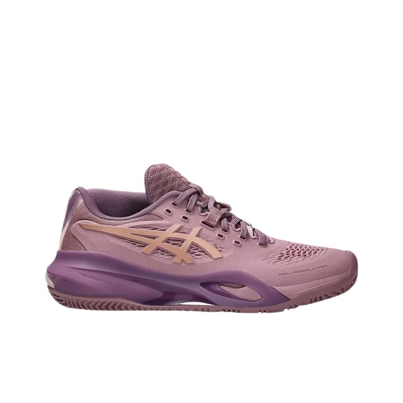 Asics Gel Resolution X Padel Purple Oxide Rose Gold Women's-1