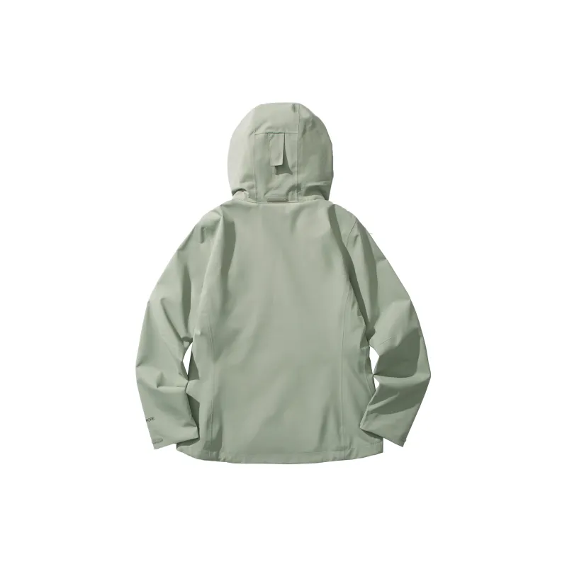 Jack Wolfskin Outdoor Hiking Waterproof And Windproof Windbreaker Jacket Women's-1