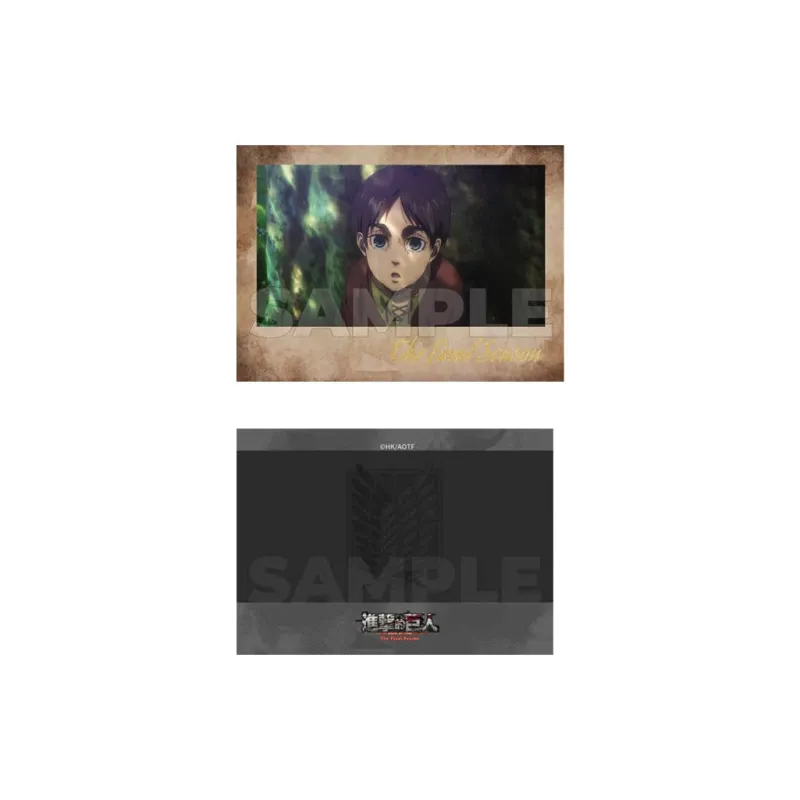 MUSE Comic Play Society Attack On Titan S4 The Final Season Eren Yeager Photo Scene TV Photo Cards-6