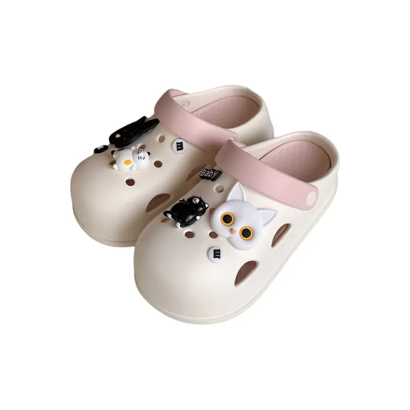 SHIGUDE Sandal Slippers Women's, White Yellow-6