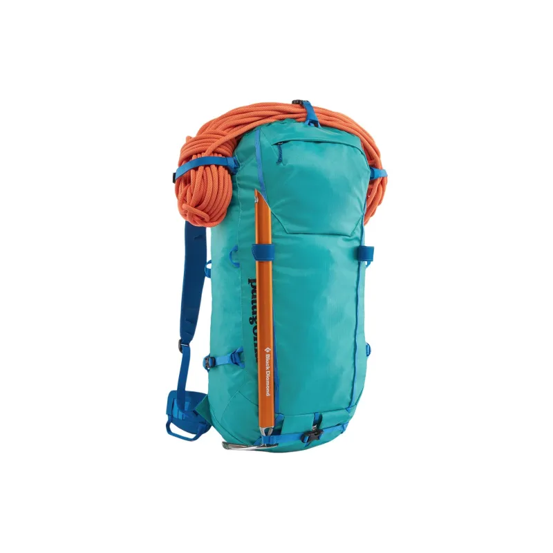 Patagonia Recycled Nylon Outdoor Mountaineering Bag Backpack Regular Unisex Subtidal Blue-2