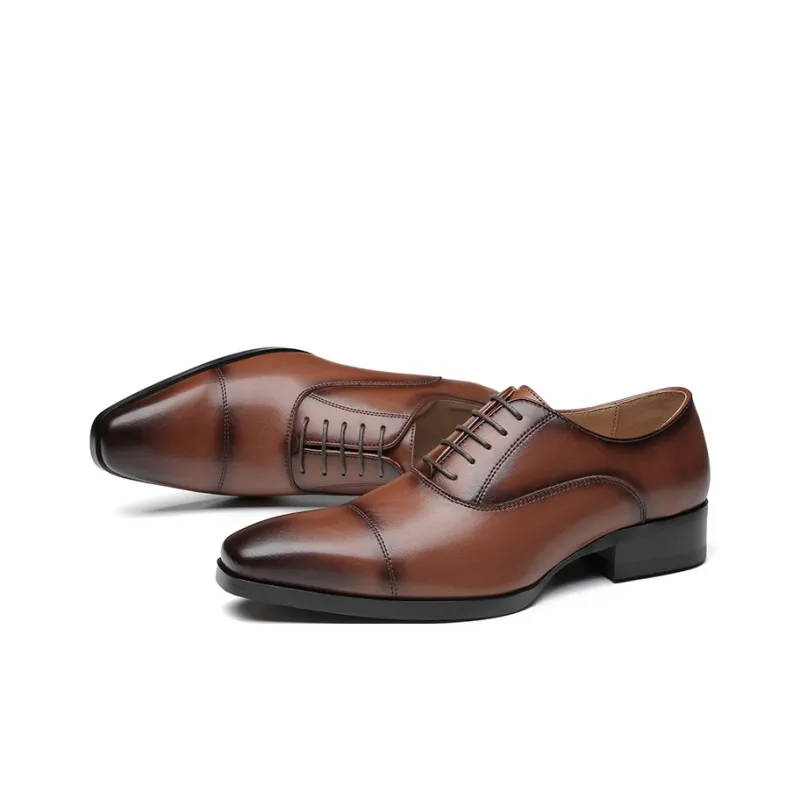Kaltendin Business Commute British Versatile Suit Style Sharp Design Minimalist Style Elegance Dress Shoes Men's-8