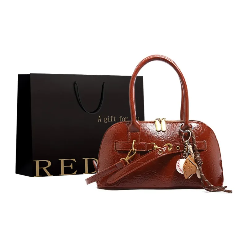 REDOO PU Handbag Shoulder Bag Crossbody Bag Women's Ancora Red/Black/Brown/Coffee-12
