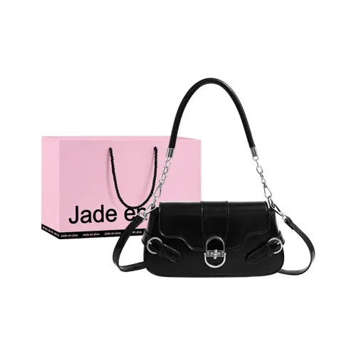 Jade En Plus PU Shoulder Bag, Crossbody Bag Regular Women's Black/Brown/White