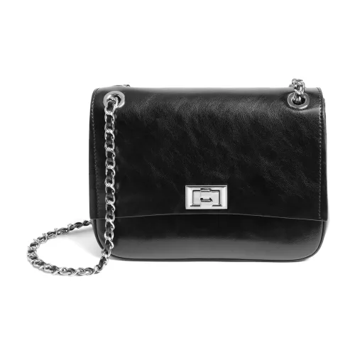 BELLE Artificial Leather Small Square Bag Crossbody Bags Small Size Women's Black/Red