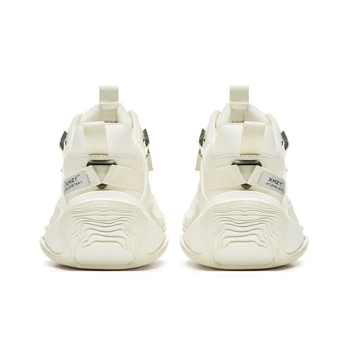 XMZY Dune Series Sandalwood Height Increasing Wear-Resistant Low-Top Chunky Sneakers Unisex-75