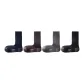 [4 Pack]Stripes Navy Blue+Twill Dark Gray+Ripple Light Gray+Pitch Black
