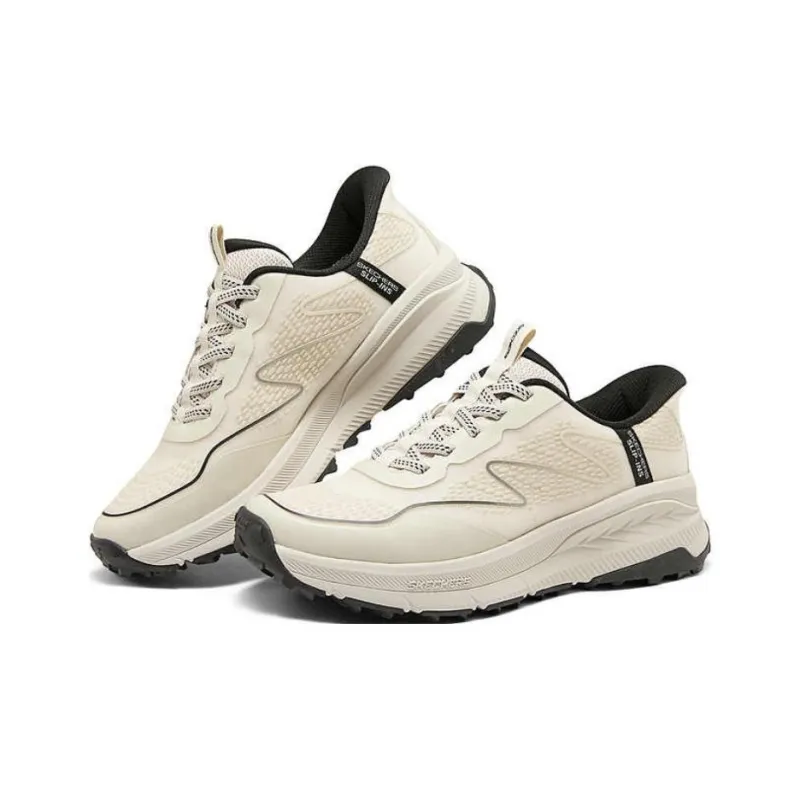 Skechers OUTDOOR MENS Anti Slip Wear Resistant Low Top Trekking Shoes Men's White Black-2