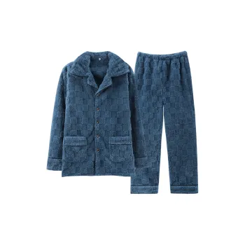 GOSO Pajama Set Men's Royal Blue