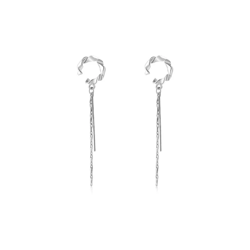 ZANC Alloy Clip On Earrings Women's-5