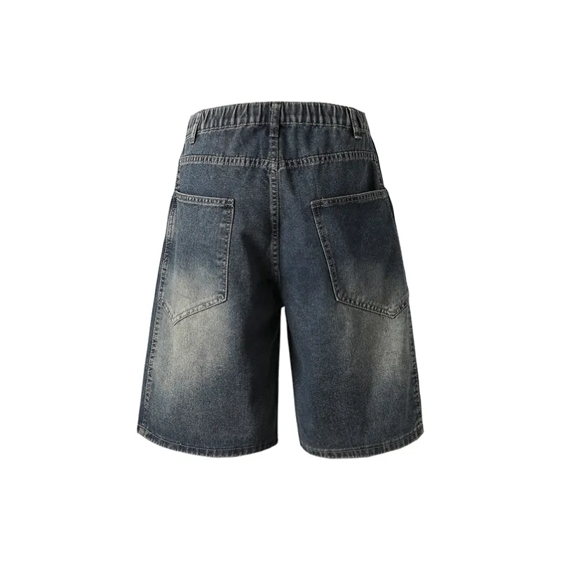 Warrior Ride The Wind Collection Open Ended Smile Collection Denim Shorts Unisex-1