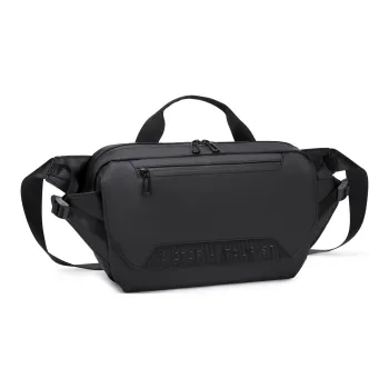 Victorian Traveler Membrana Dermalis Sling Bag Fanny Pack Men's Black