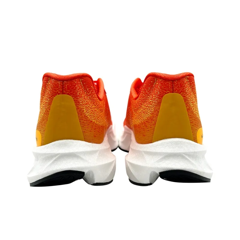 LOOP BURN Breeze Style Running Shoes Unisex Low Top Pink, Orange, White-8