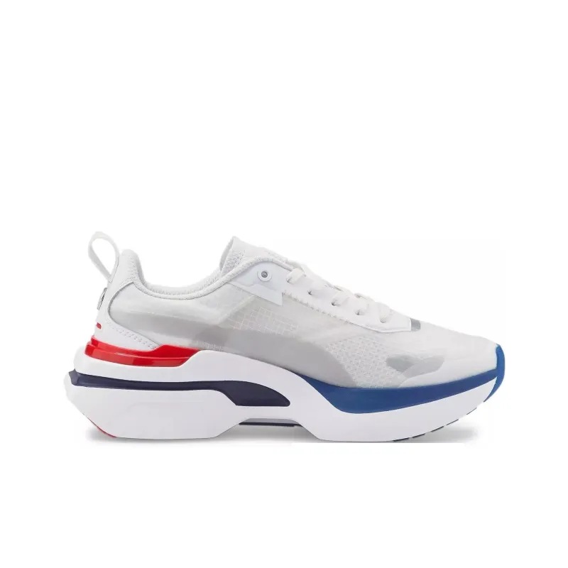 BMW Motorsport x PUMA Anti Slip Wear Resistant Low Top Casual Shoes Women's White-1