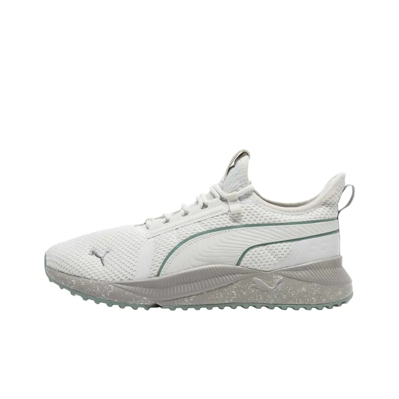 PUMA Pacer Future Anti Slip Wear Resistant Low Top Casual Running Shoes Men's Ecru-0