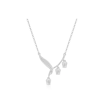 KADER 925 Sterling Silver Necklaces Women's