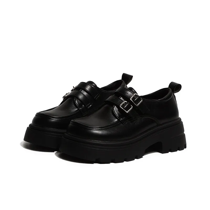 FANNAISHI Loafers 5.5cm Women's Black-10