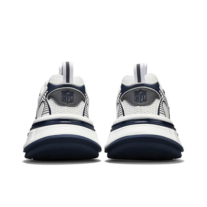 NFL Ultra S Chunky Sneakers Unisex Low Top White Blue-4