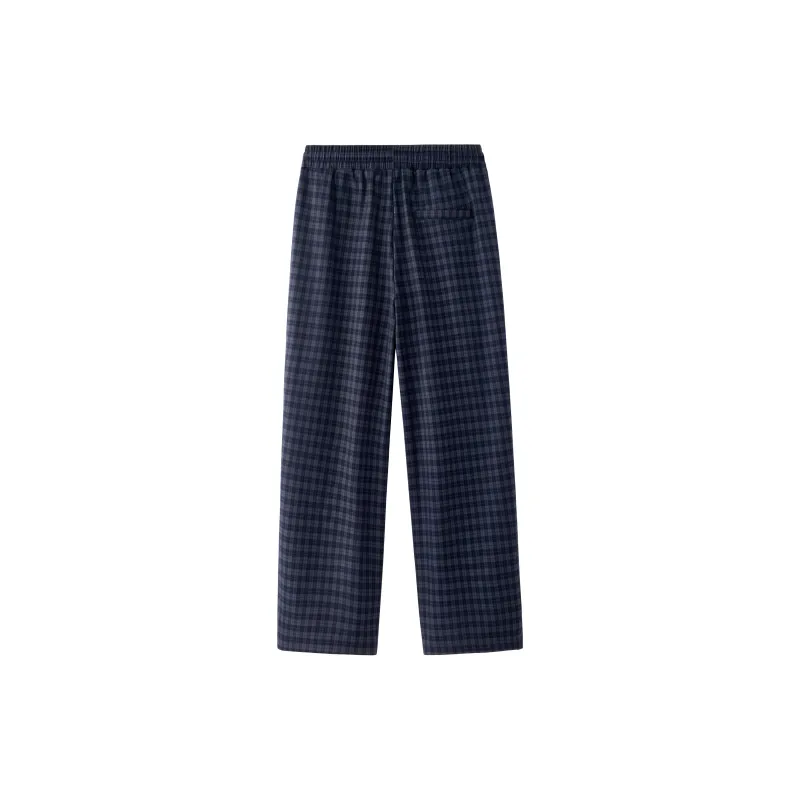 Coke Casual Pants Unisex Navy Blue-1