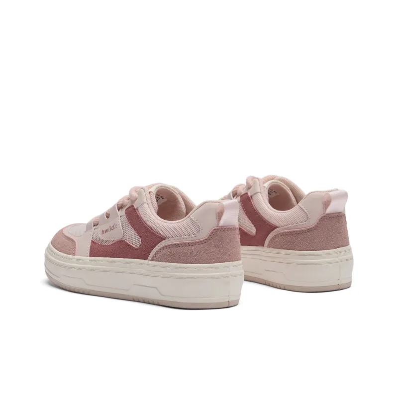 Hotwind Abrasion Resistant Breathable Slip Resistant Low Top Skateboard Shoes Women's-7