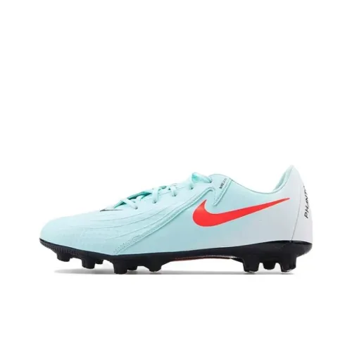 Nike Phantom GX 2 Academy Anti Slip Wear Resistant Soccer Shoes Unisex Blue