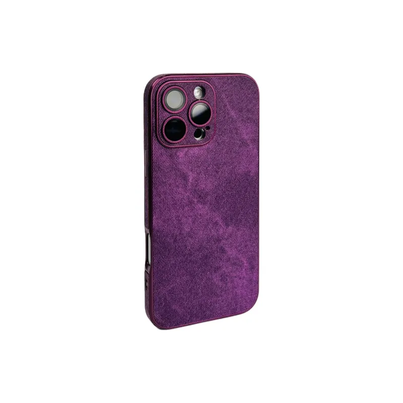 Wei Xin Matte Material Denim Textured Four Colors Phone Cases Compatible With IPhone 16/15 Pro Max/Apple 13/14 Pro/Max-5