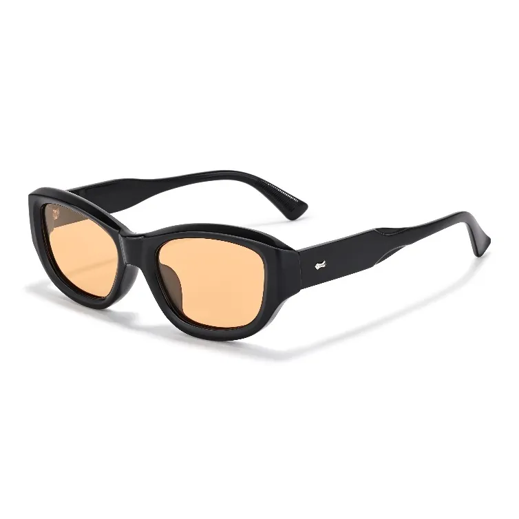 Sagawa TR/Memory Plastic Irregular Shape Sunglasses Unisex-2