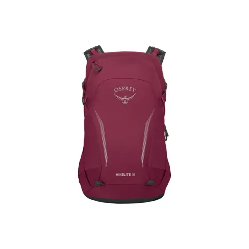 OSPREY Recycled Nylon Outdoor Hiking Bag Backpacks Unisex Fuchsia & Black