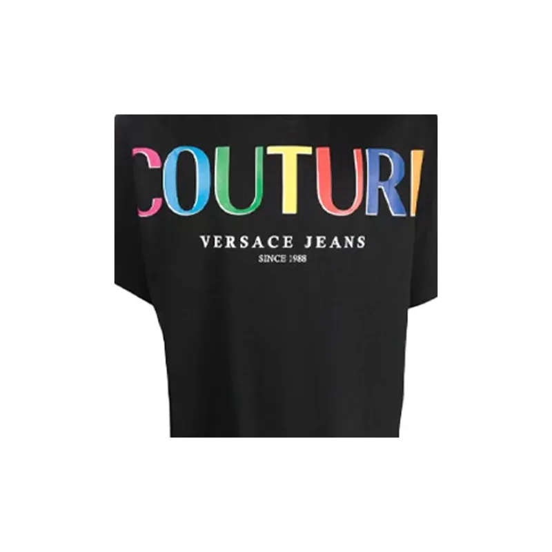 VERSACE JEANS COUTURE FW21 T Shirt Men's Black-4