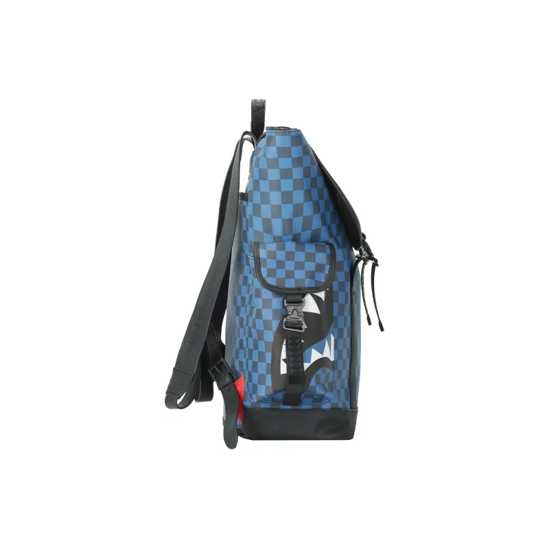 SPRAYGROUND PVC Polyvinyl Chloride Backpack Unisex Medium Blue-3