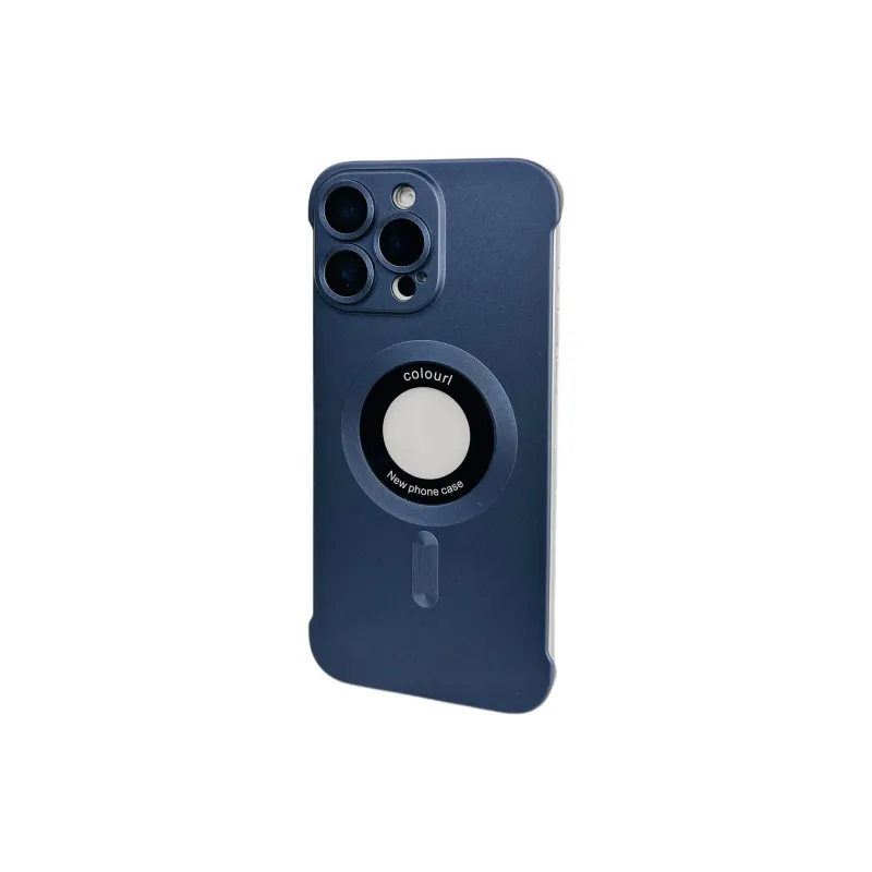 Wei Xin Acrylic Material Frameless Label Magnetic Phone Cases Compatible With IPhone 16/15 Pro Max/Apple 13/14 Pro/Max-8
