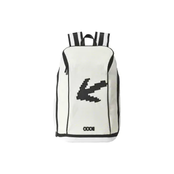 COEXISTENCE Polyester Backpack Basketball Bag Large Size Unisex White