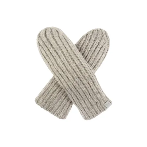 UGG Acrylic Nylon Wool Knit Gloves Women's Nude