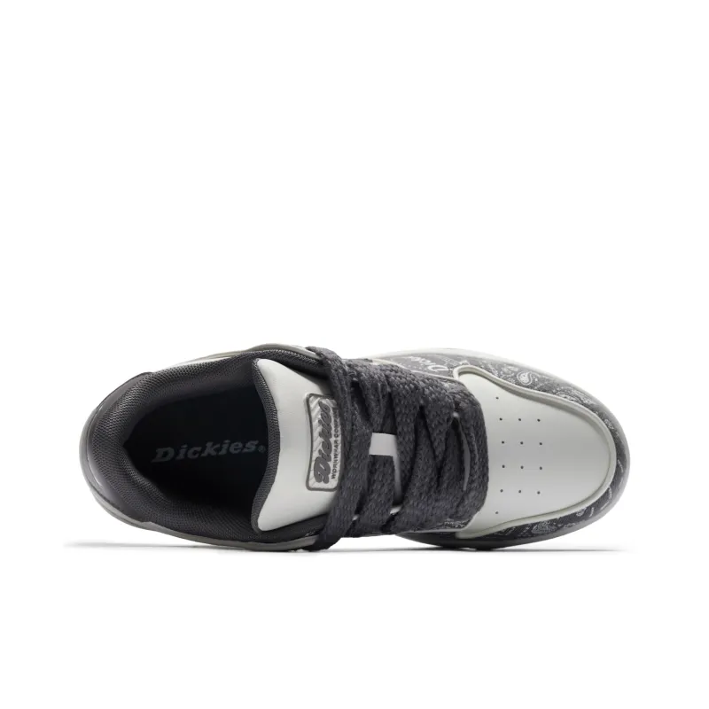 Dickies Low Top Skateboard Shoes Men's Black White-2