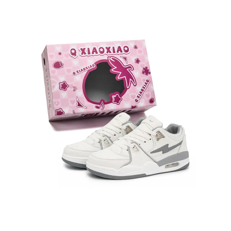 Circle Small Anti-Slip Wear-Resistant Lightweight Breathable Low-Top Skateboard Shoes Unisex Box Included-32