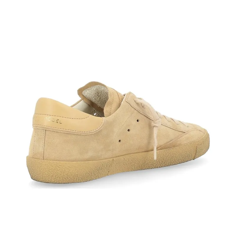 PHILIPPE MODEL Paris X '78 Low Top Skateboard Shoes Men's Yellow Brown-3