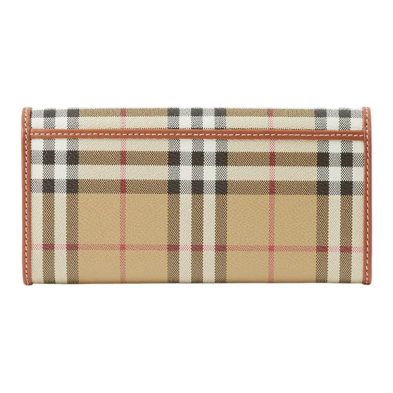 Burberry Leather Wallet Women's Archive Beige-5