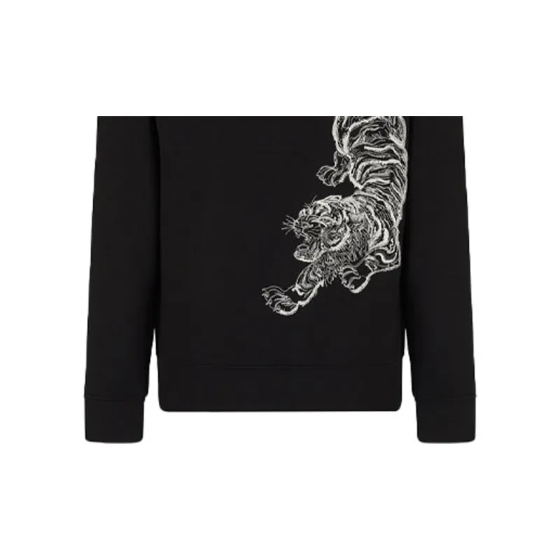 EMPORIO ARMANI Sweatshirts Men Black-4