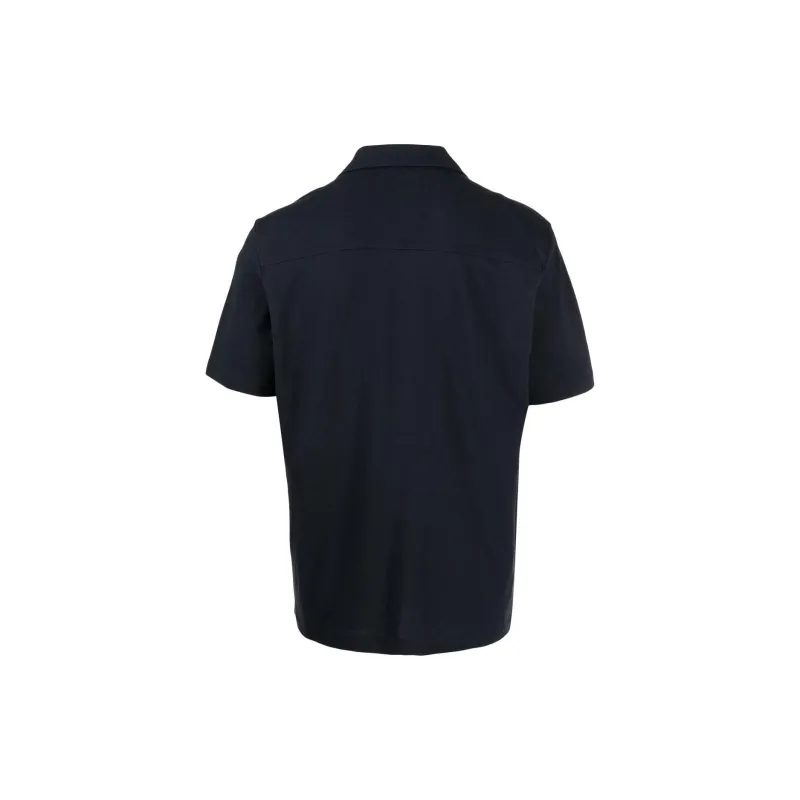 VINCE Piqué Cotton Shirt-1