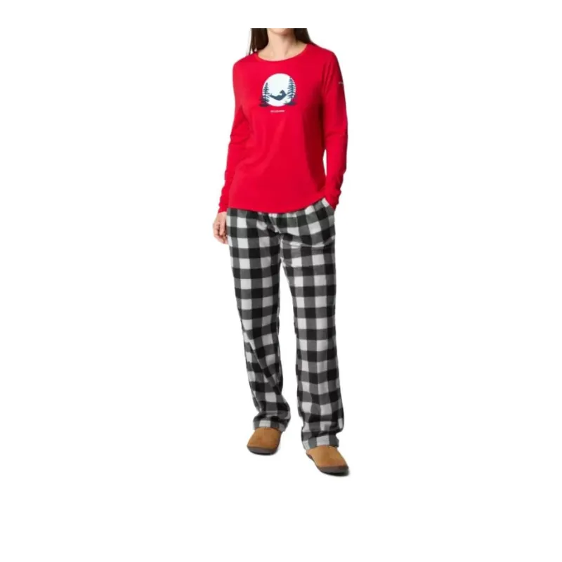 Columbia Pajama Set Women's Mountain Red-0