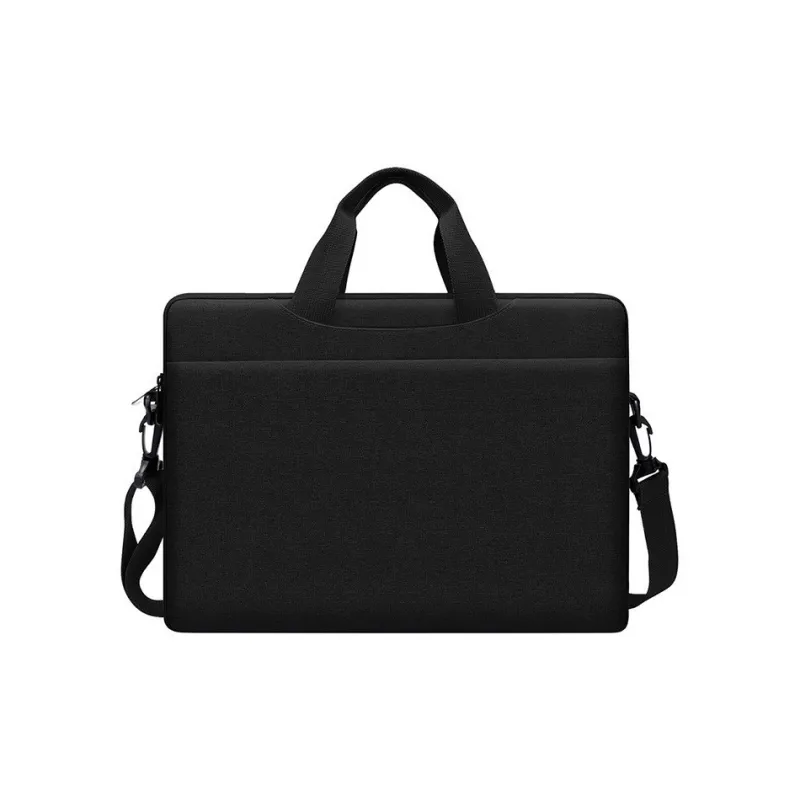 BUBM Ant Fabric Durable Breathable One Shoulder Laptop Bag Unisex Gray/Black-7