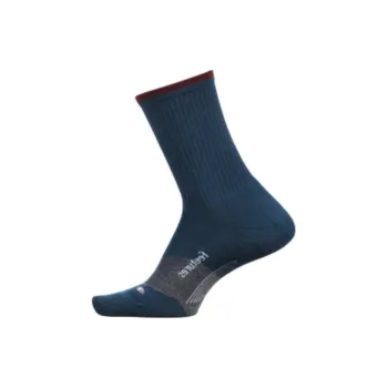 FEETURES Mid Calf Socks Unisex 1 Pack Blue