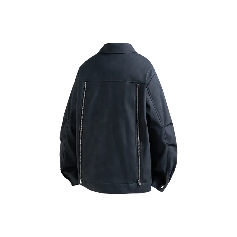 CREAZIONI LA FANTASIA E MOBILE Leather Jacket Unisex-1