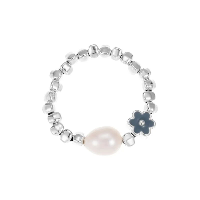 ZHENZHUAOMI Freshwater Pearl Rings Women's-0