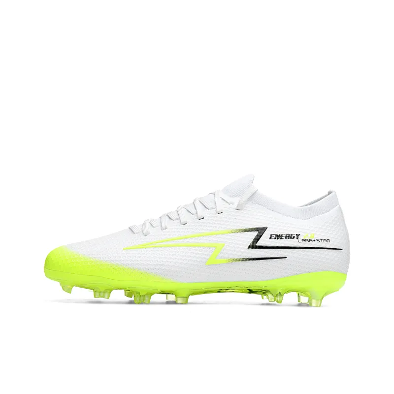 LARA STAR FG Rubber Long Studs Durable Cushioning Soccer Shoes Unisex-6