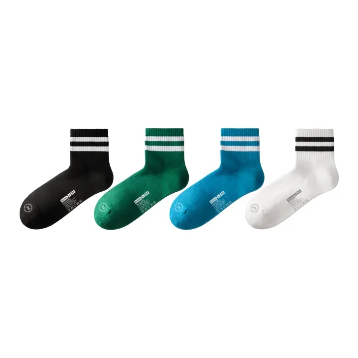 Bananain Ankle Socks Men's 4 Pack-4
