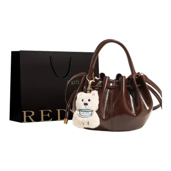 REDOO PU Handbag Shoulder Bag Crossbody Bag Women's Ancora Red/Black/Brown/Coffee