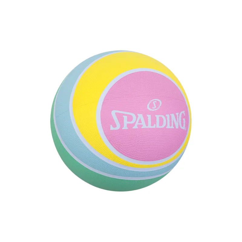 SPALDING Planet Collection Rubber Basketball Multicolor Size 5 Ball Training Match Unisex-4