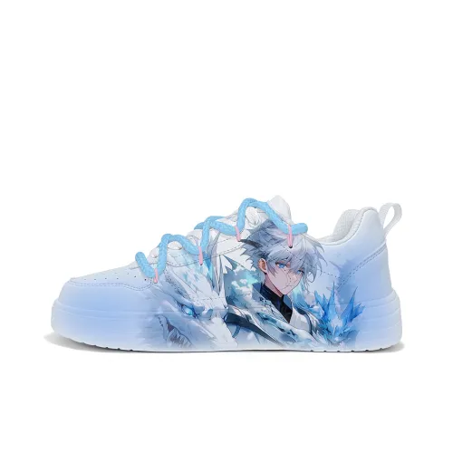 Cold Cicadas Yesterday Anti Slip Wear Resistant Lightweight Breathable Low Top Skateboard Shoes Unisex
